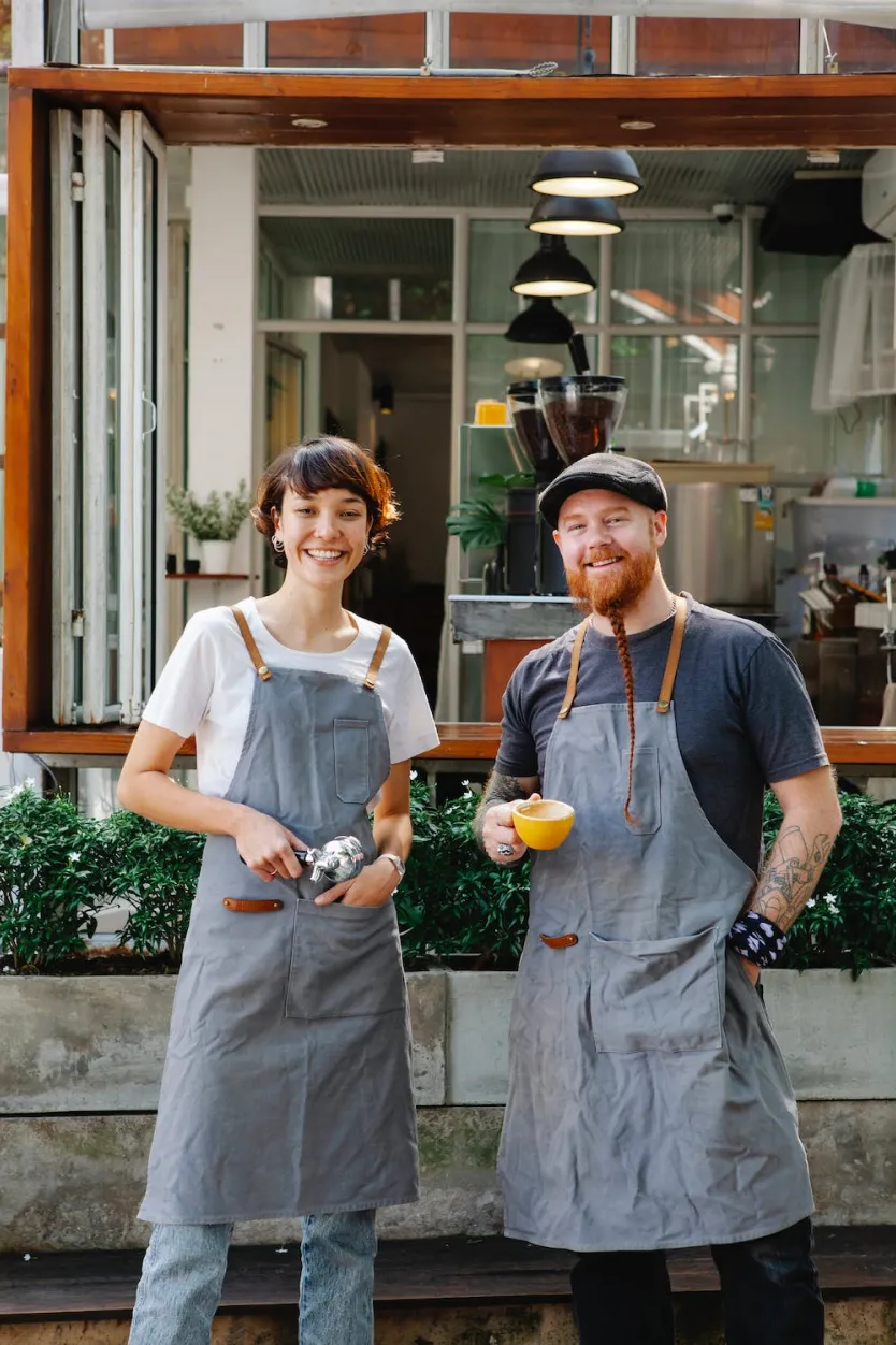 couple restaurant chief